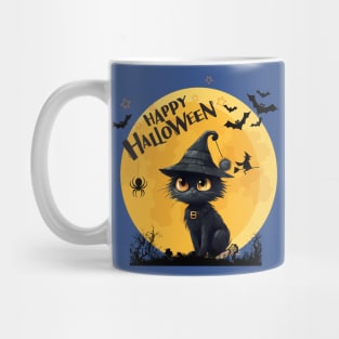 Halloween cat Mug